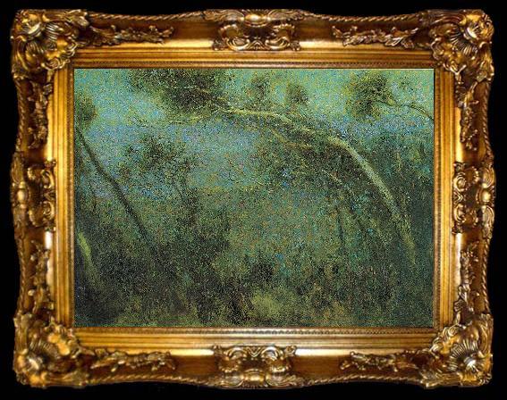 framed  Charles W. Bartlett Twilight on Tantalus, ta009-2